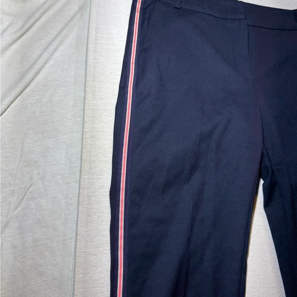 Navy Pants with Pink Stripes - Picture 2 of 5